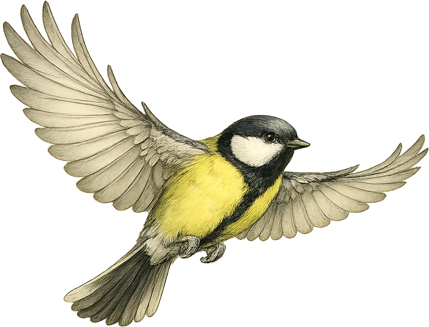 Pájaro en vuelo
