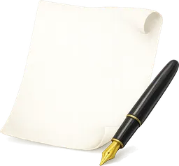 Pluma y papel para journaling y escritura reflexiva