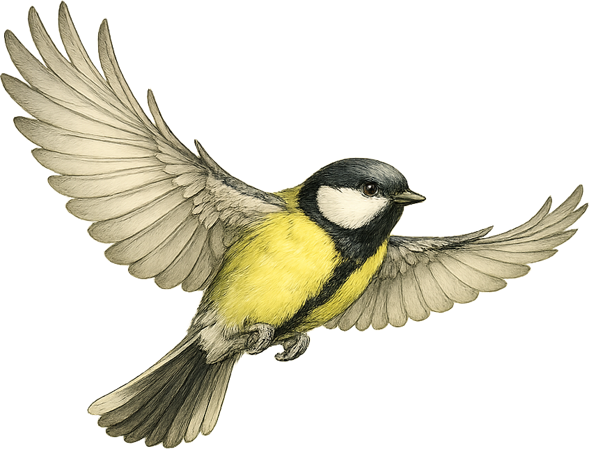 Pájaro en vuelo